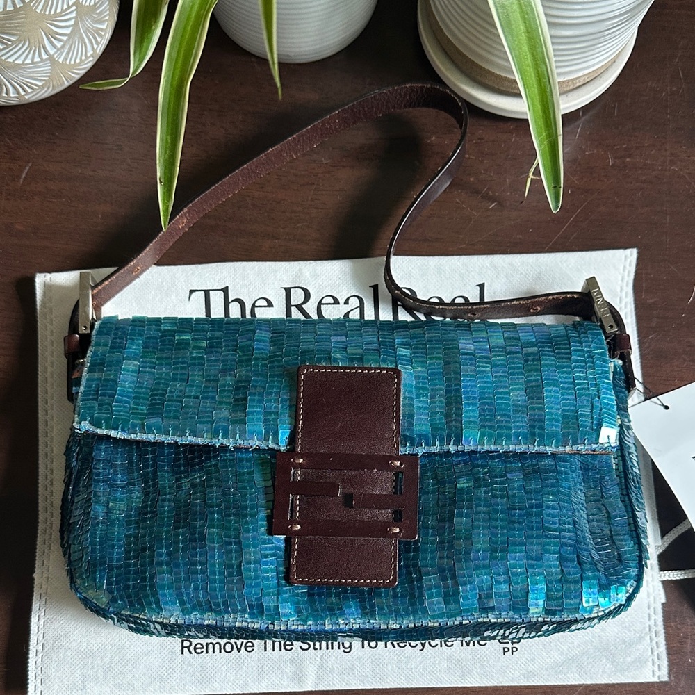 Vintage Fendi Sequin Baguette